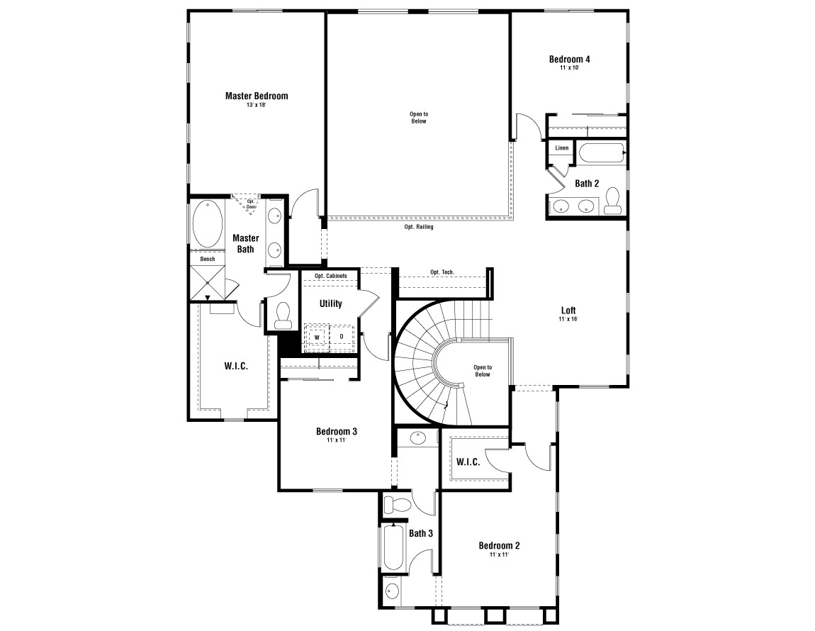Revere Floor Plan Gallery Taylor Morrison