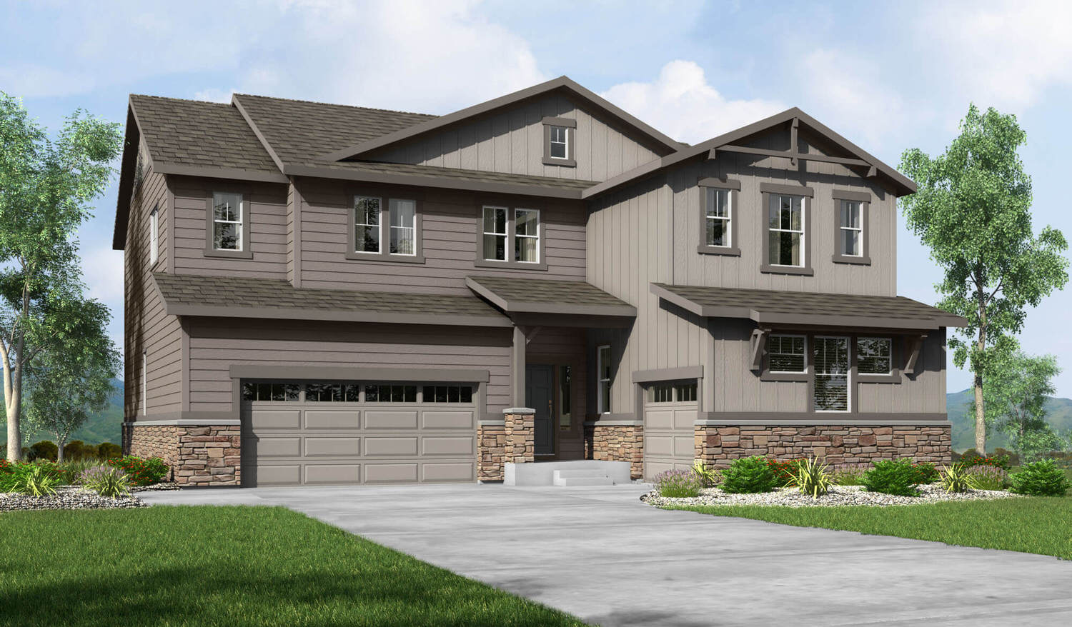 Ouray (50C3) 5 bedroom homes for sale in Aurora CO at The Destination