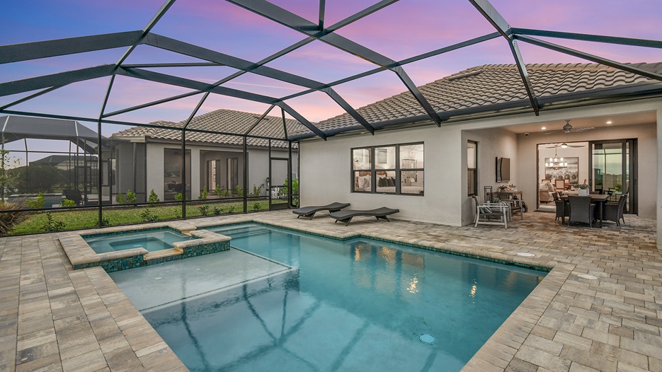 Bergamo at Esplanade at Tradition in Port St Lucie, FL Designed by