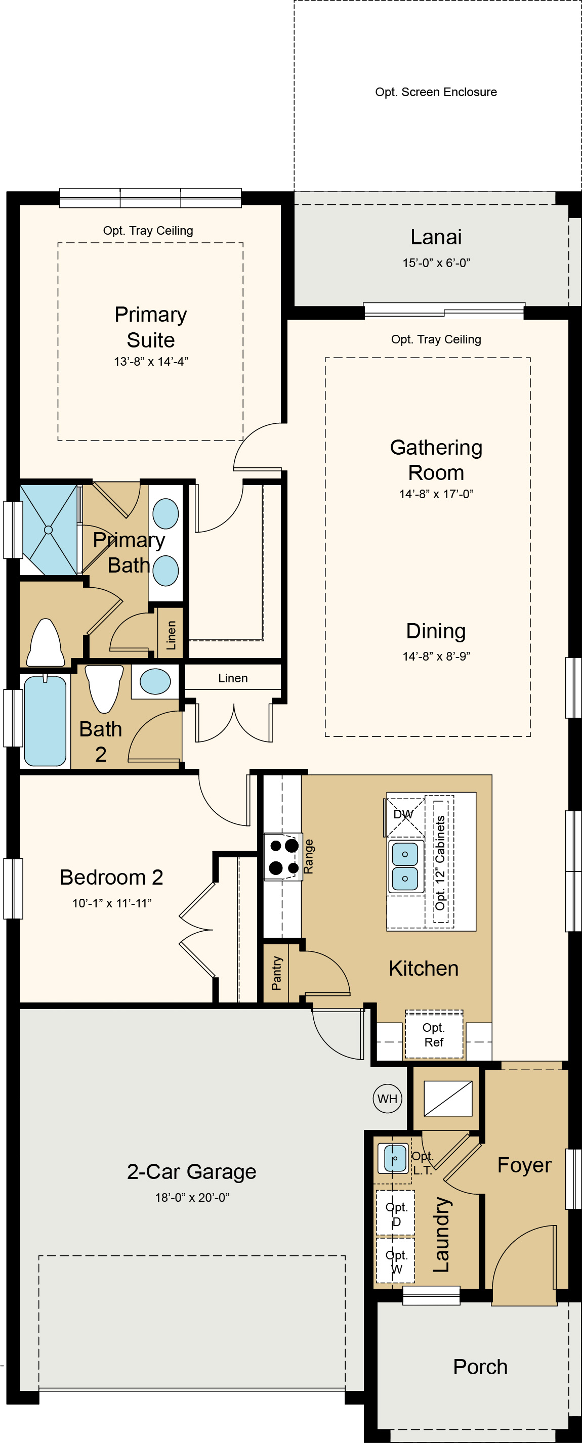 Home for Sale 1317 Lombardi Court Lot 119, Kissimmee, FL 34759