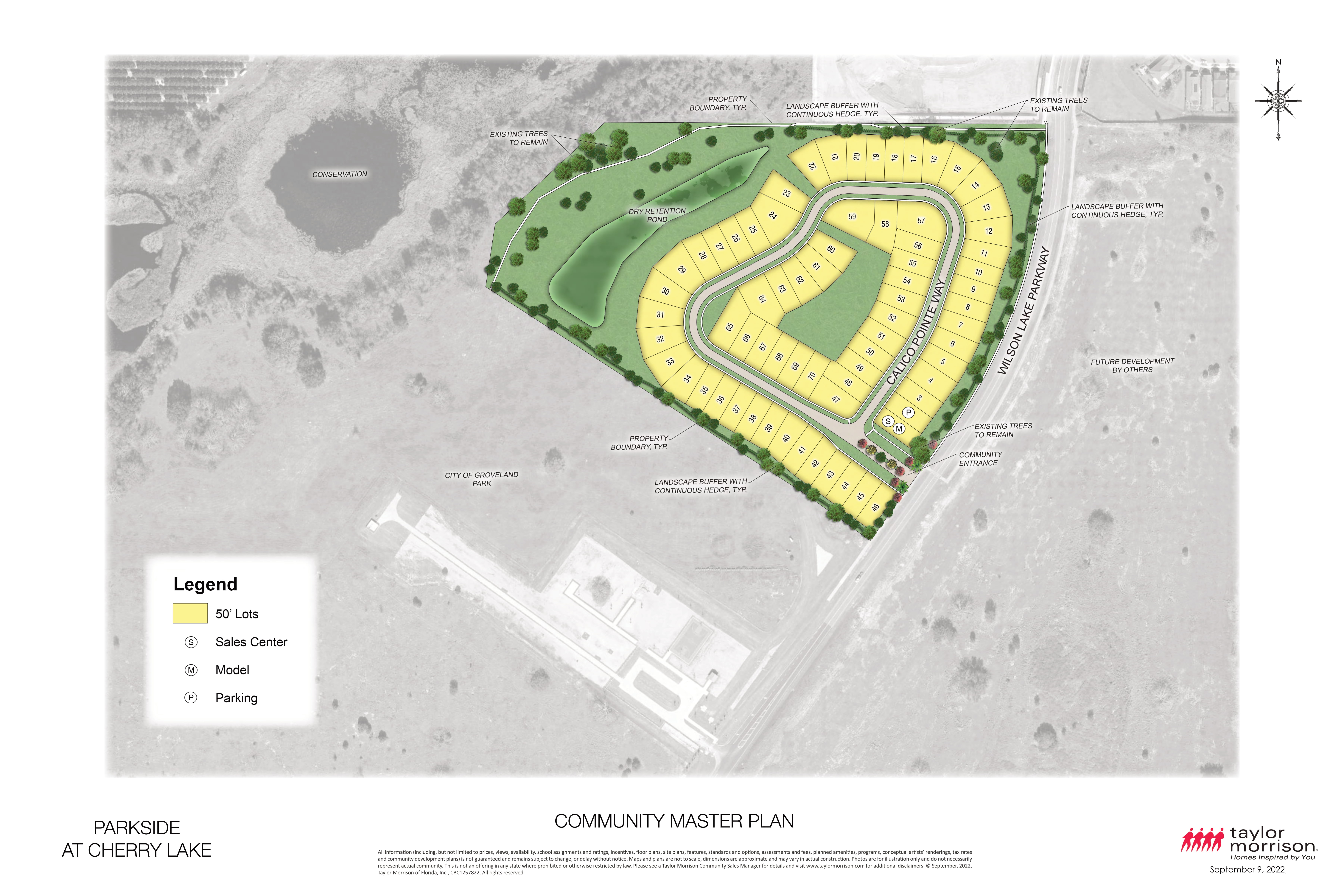 Groveland, Florida Homes for Sale at Parkside at Cherry Lake Taylor Morrison