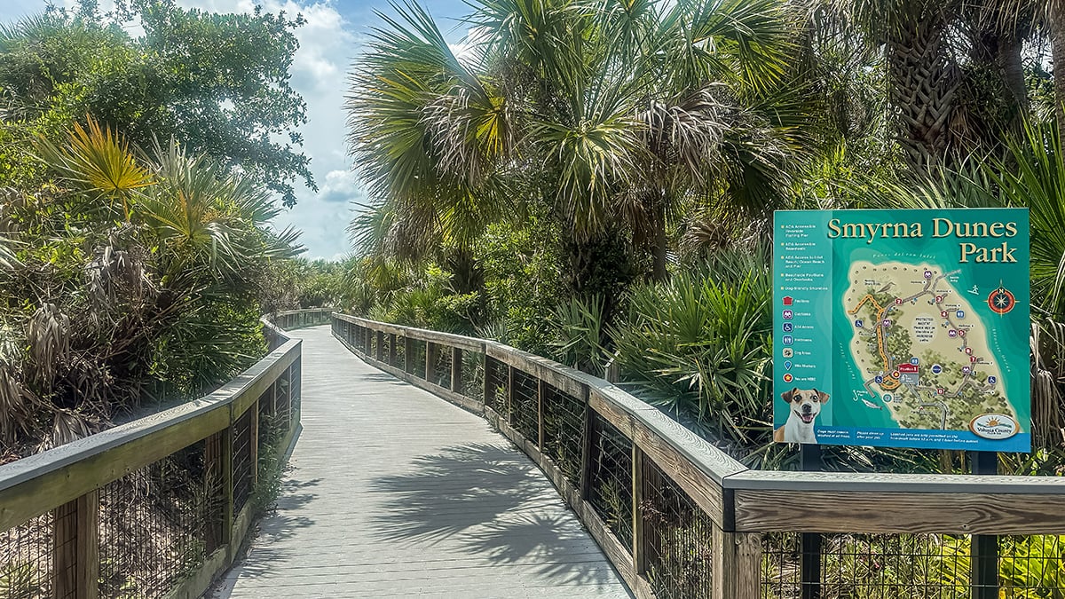 Flagler Avenue Boardwalk Map, New Smyrna Beach, Florida, United States |  Sandee, image size:1200x675