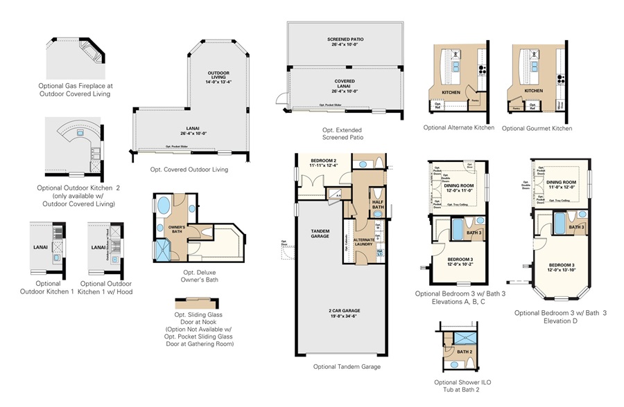Farnese at Esplanade on Palmer Ranch in Sarasota, FL Designed by