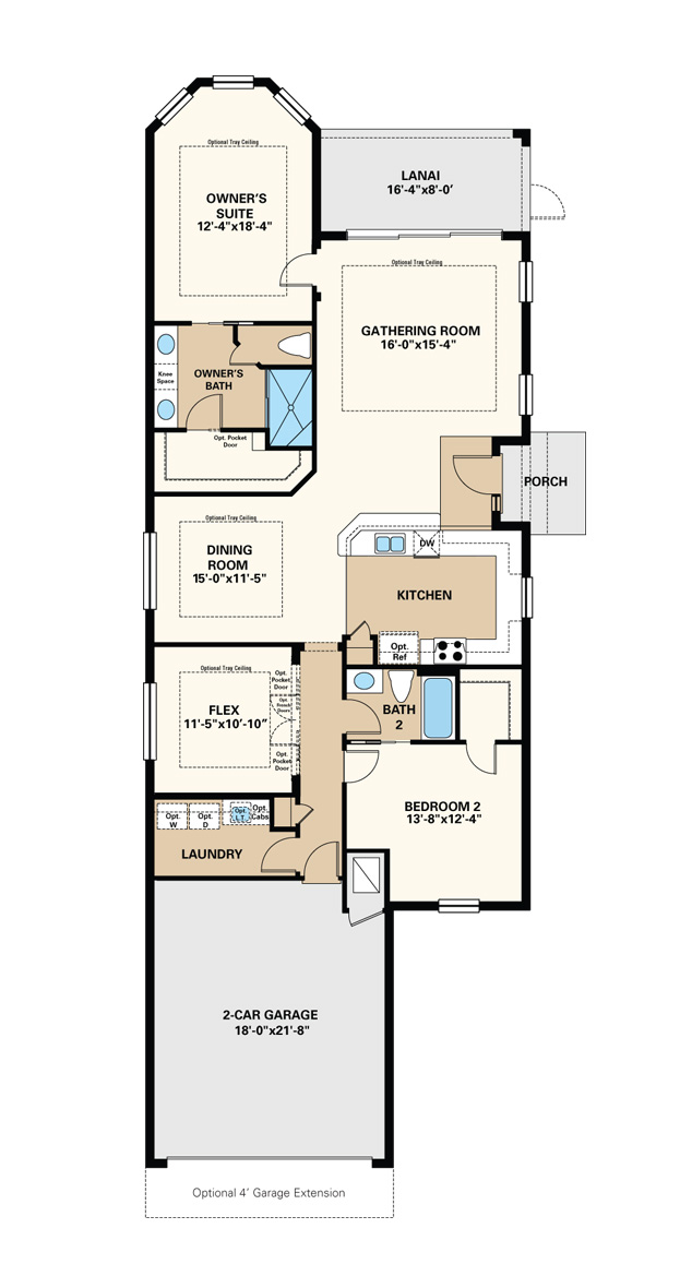 Taylor Morrison Home Gallery Homes for Sale Roma Plan Designed