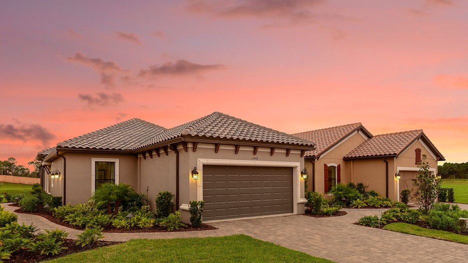 Roma at Esplanade at Starkey Ranch in Odessa, FL Designed by Esplanade Taylor Morrison