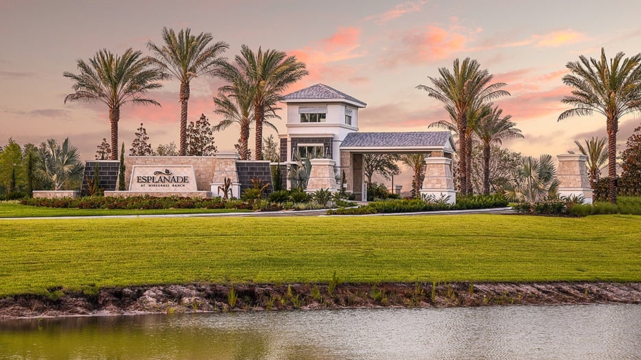 Azzurro at Esplanade at Wiregrass Ranch in Wesley Chapel, FL Designed