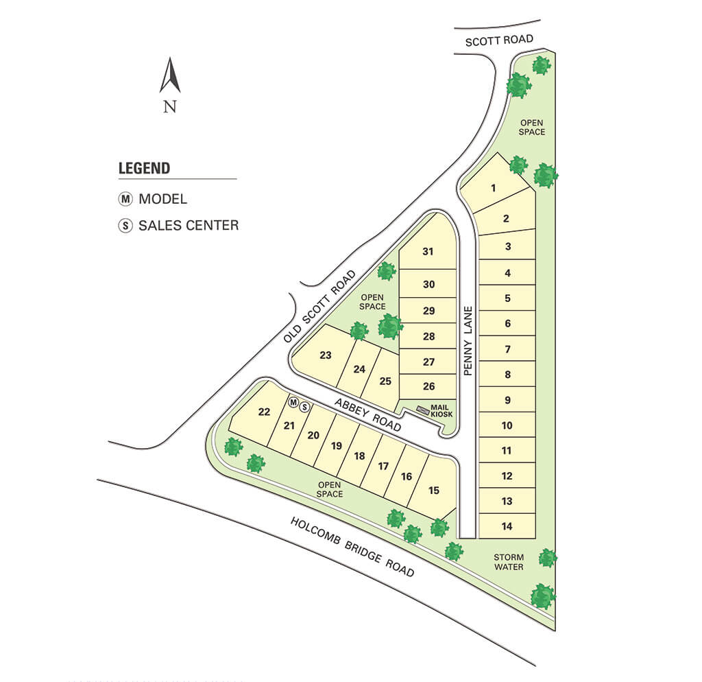 SOLD OUT The Enclave at East Roswell in Roswell, GA Taylor Morrison
