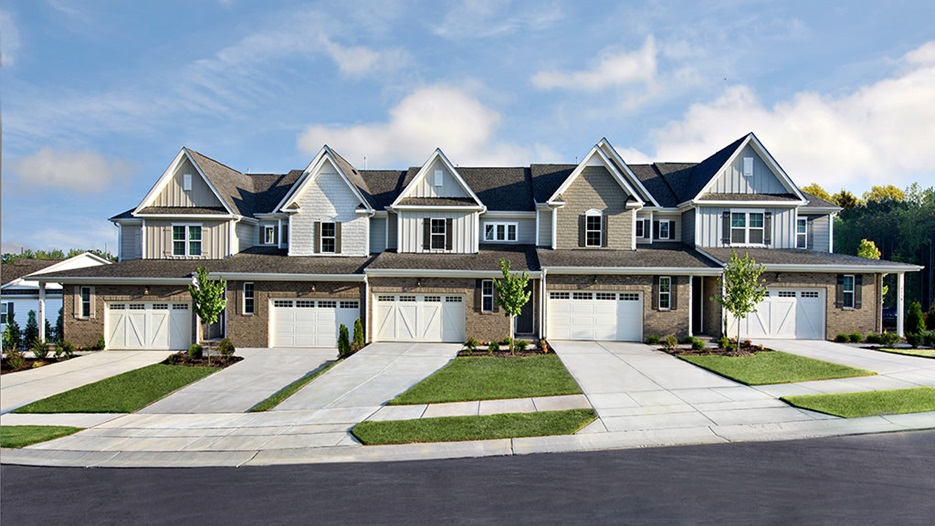 Siena at Preserve at White Oak Luxury Villa Townhomes in Apex, NC