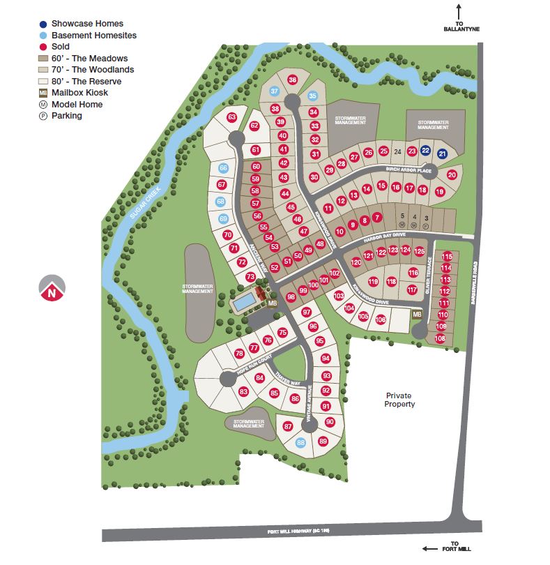 SOLD OUT Overlook at Barber Rock in Indian Land, NC Taylor Morrison