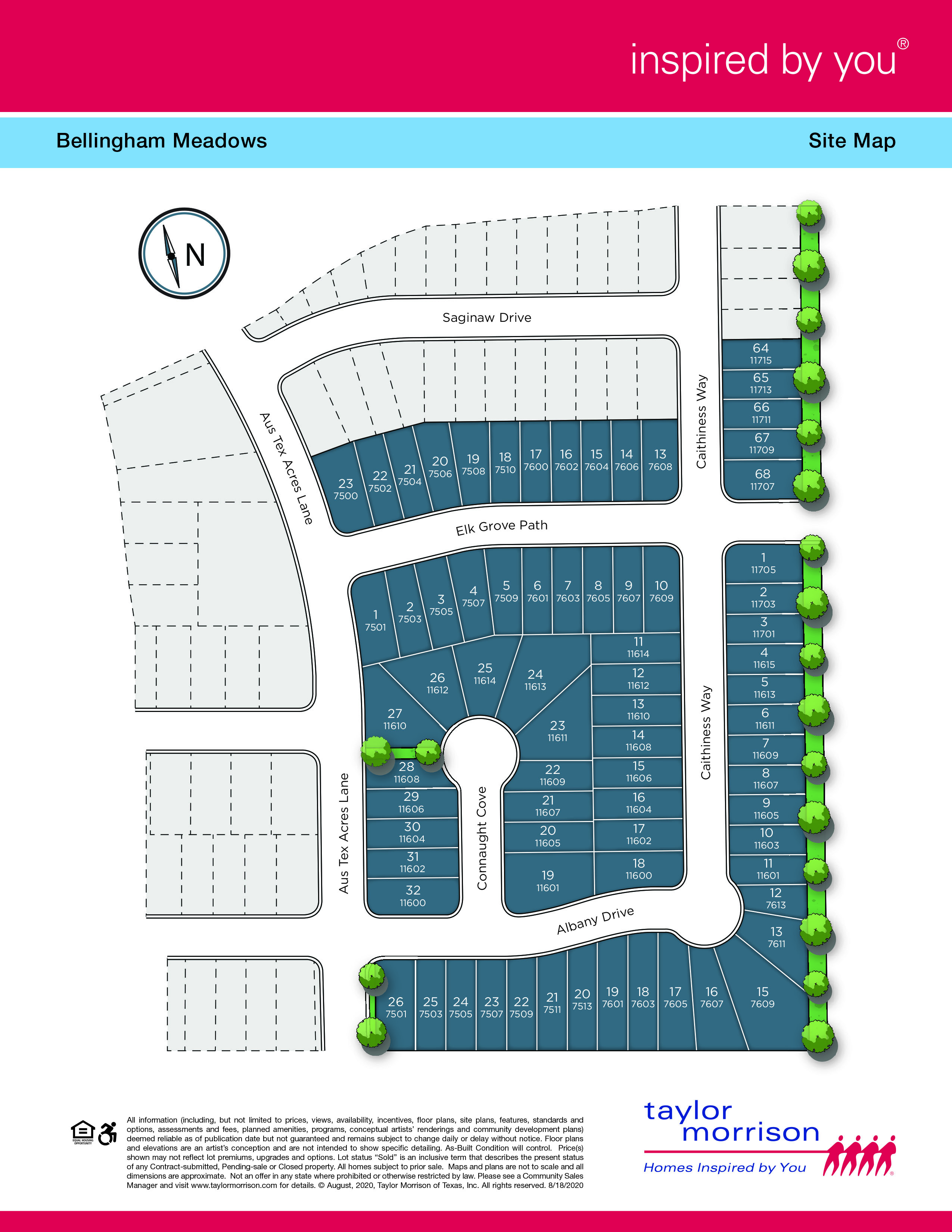 SOLD OUT Bellingham Meadows 40's in Austin, TX Taylor Morrison