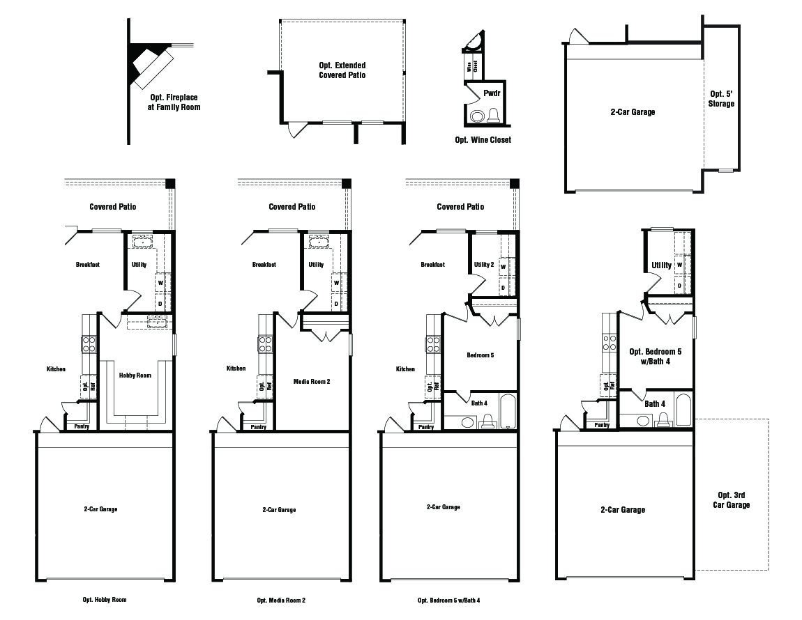 Meridien Floor Plan Gallery - Taylor Morrison