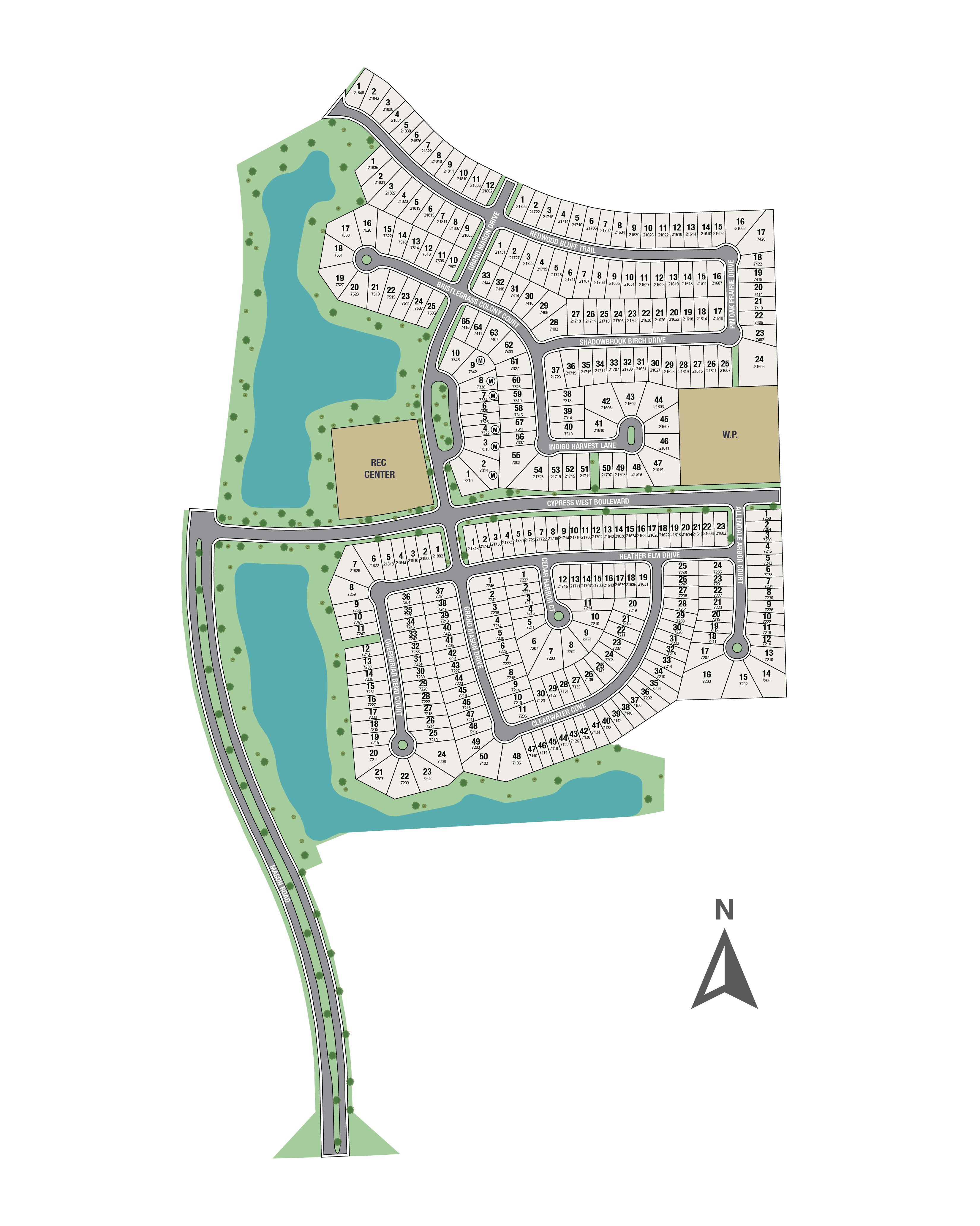 Home for Sale 21718 Shadowbrook Birch Drive Lot 27, Cypress, TX 77433