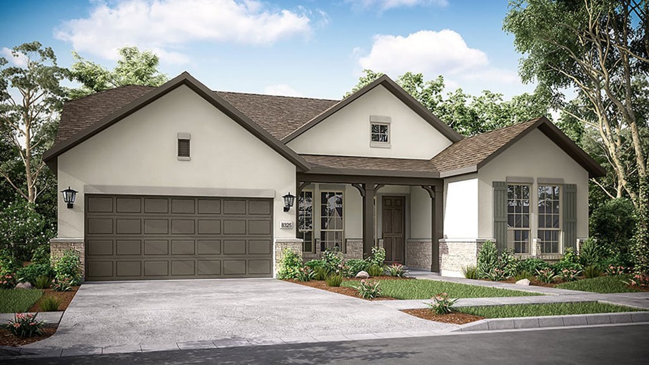 Sycamore at Bonterra at Cross Creek Ranch 60s Age 55+ in Fulshear, TX