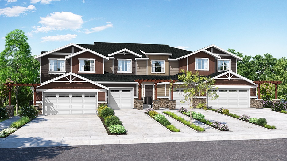 Alba at Sunridge Townhomes in Kent, WA Taylor Morrison